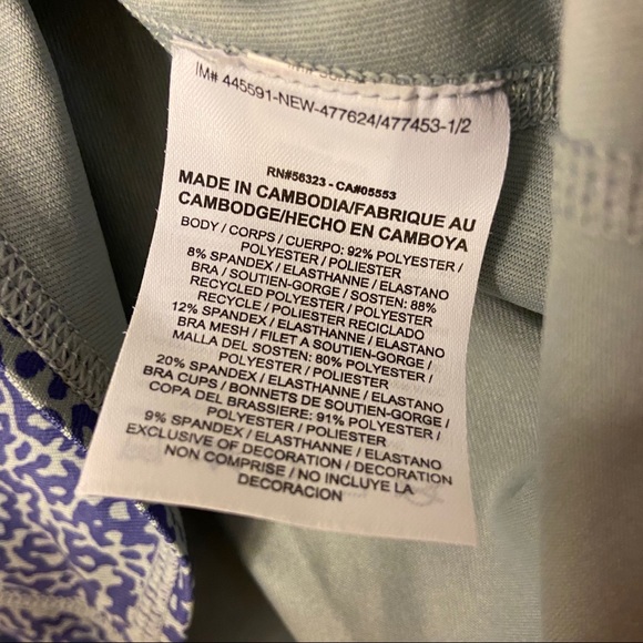 Nike Advantage Printed Tennis Dri-Fit Tank Top - Picture 8 of 13